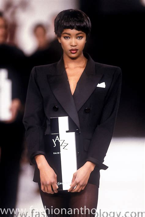 Naomi Campbell about Yves Saint Laurent (Audio) 